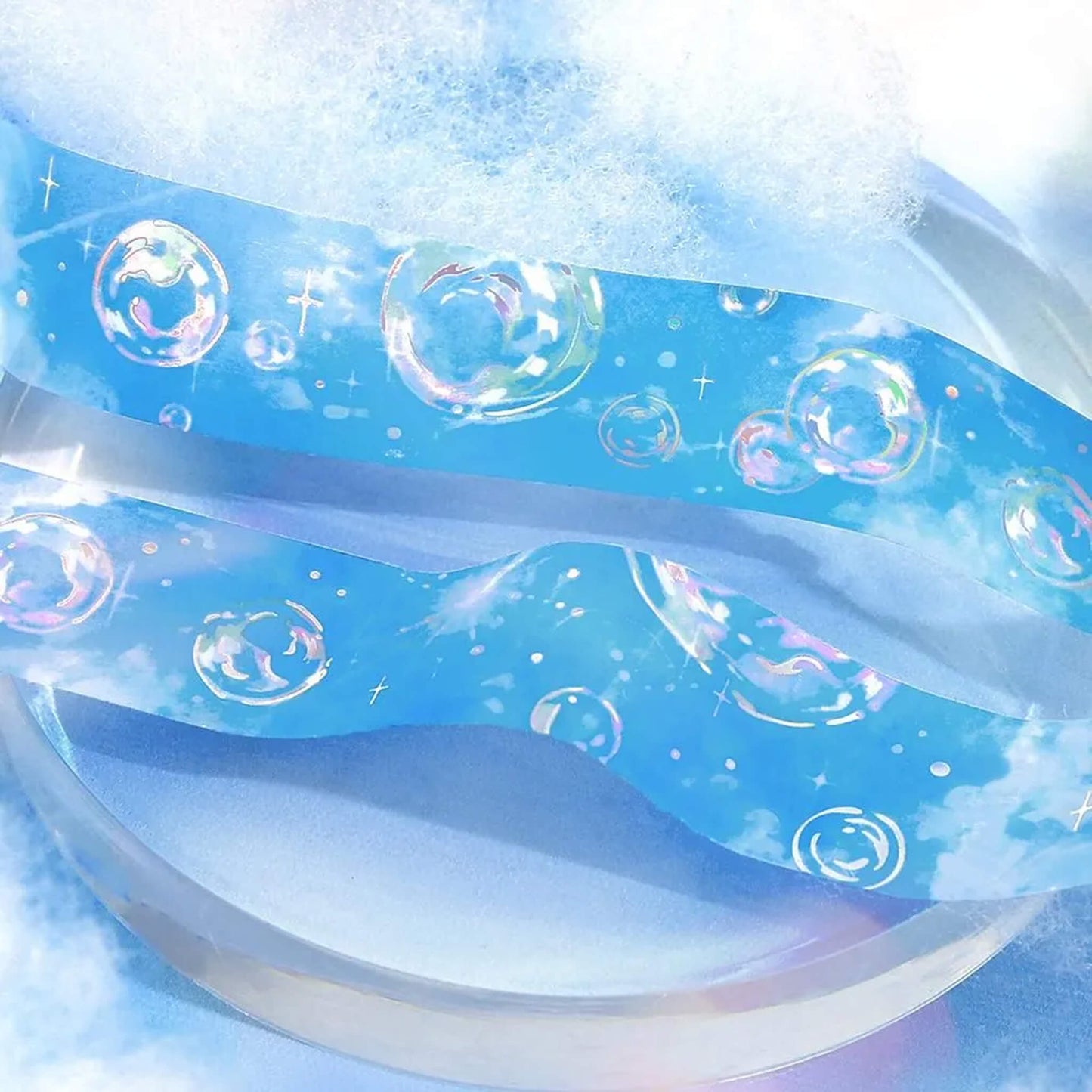BGM Foil Clear Tape Sky Picture Book - Bubble - PET Film Tapes