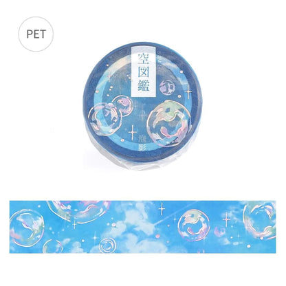 BGM Foil Clear Tape Sky Picture Book - Bubble - PET Film Tapes