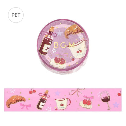 BGM Foil Clear Tape - Sweet Time - PET Film Tapes