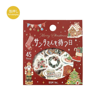 BGM Foil Flake Sticker 2025 Christmas Limited - The Day Waiting for Santa - Flake Stickers