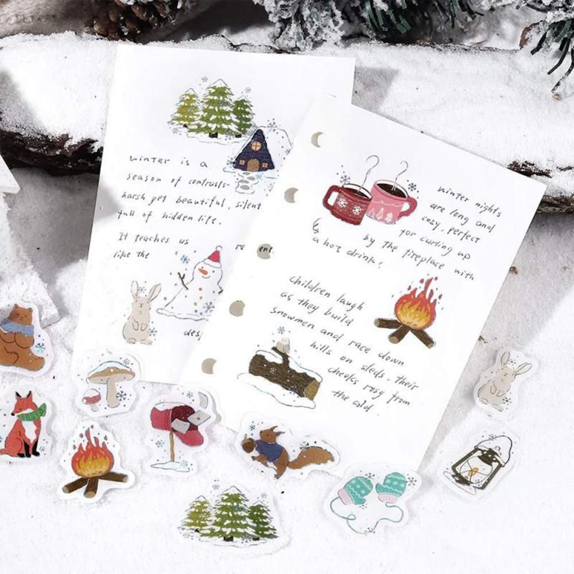 BGM Foil Flake Sticker 2025 Winter Limited - Winter Arrival - Flake Stickers
