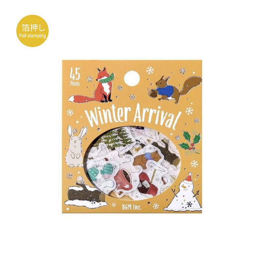 BGM Foil Flake Sticker 2025 Winter Limited - Winter Arrival - Flake Stickers