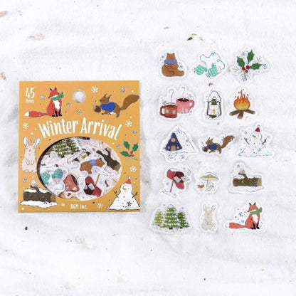 BGM Foil Flake Sticker 2025 Winter Limited - Winter Arrival - Flake Stickers