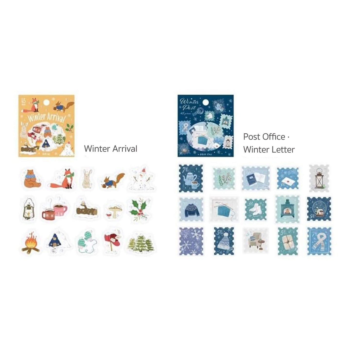 BGM Foil Flake Sticker 2025 Winter Limited - Winter Arrival - Flake Stickers