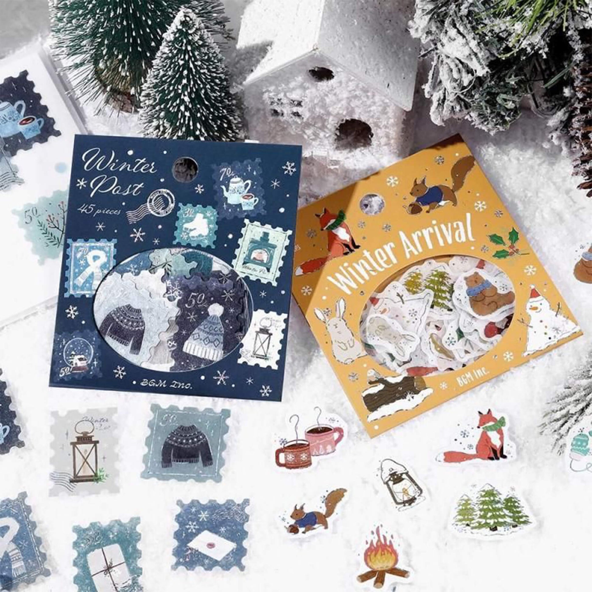 BGM Foil Flake Sticker 2025 Winter Limited - Winter Arrival - Flake Stickers
