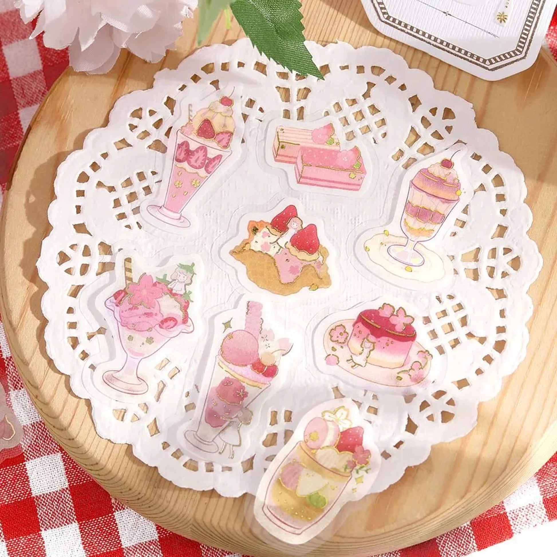 BGM Foil Flake Sticker 2026 Sakura Limited - Sakura Sweets - Flake Stickers