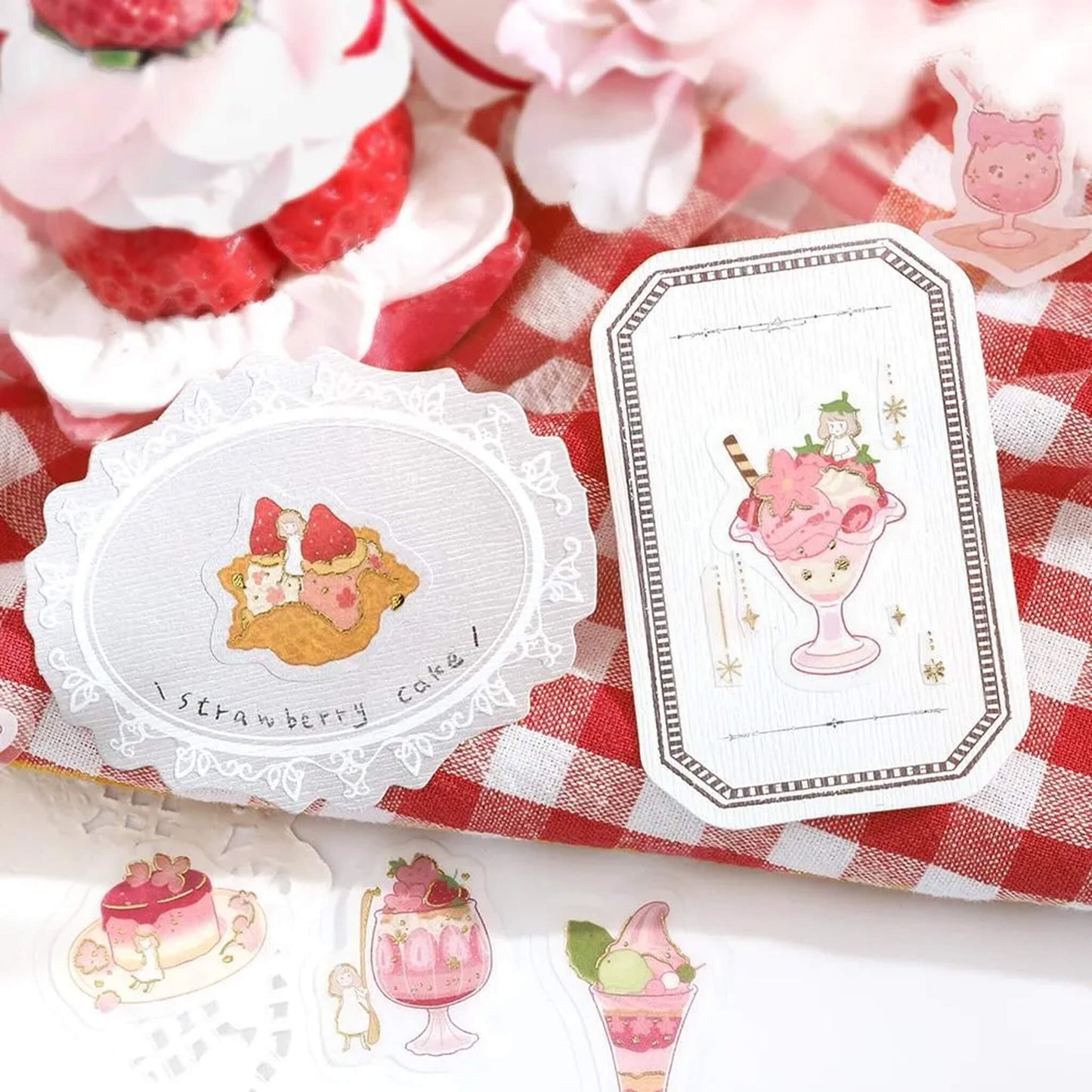 BGM Foil Flake Sticker 2026 Sakura Limited - Sakura Sweets - Flake Stickers