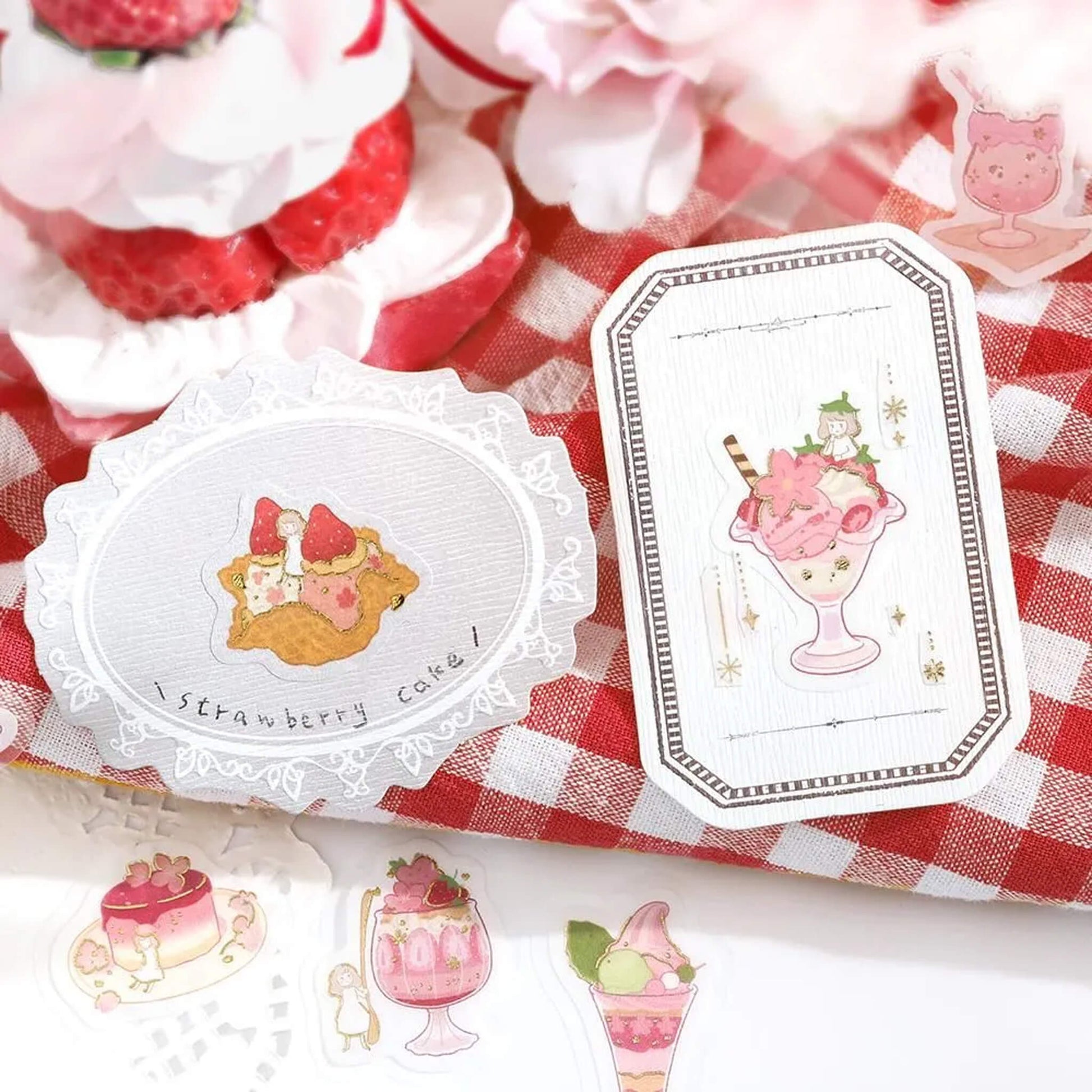 BGM Foil Flake Sticker 2026 Sakura Limited - Sakura Sweets - Flake Stickers
