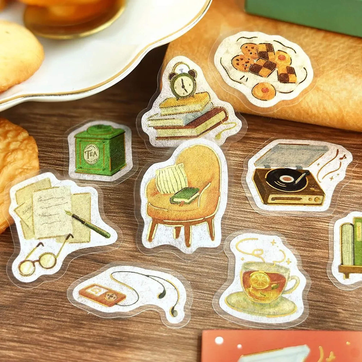 BGM Foil Flake Sticker Another Lovely Day - Good Afternoon - Flake Stickers