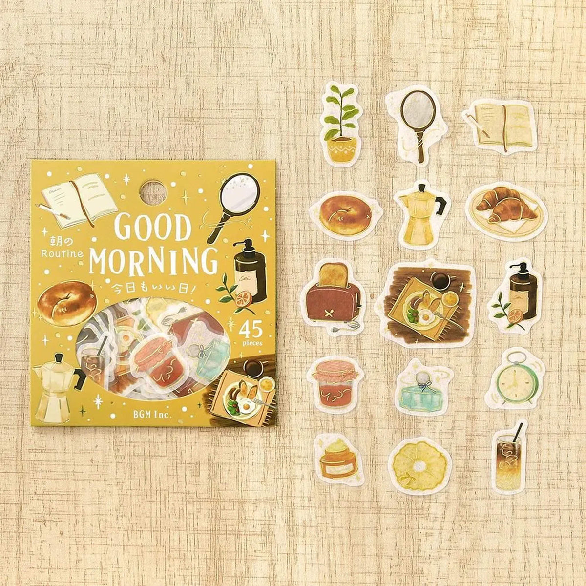 BGM Foil Flake Sticker Another Lovely Day - Good Morning - Flake Stickers