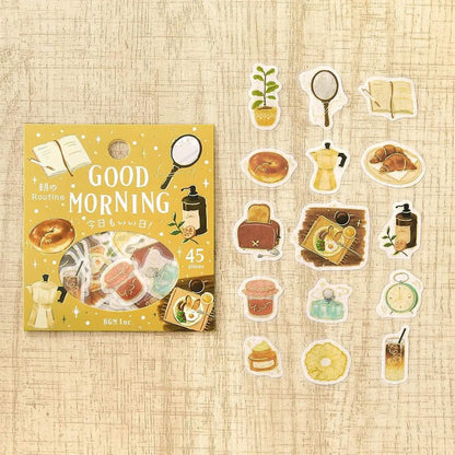 BGM Foil Flake Sticker Another Lovely Day - Good Morning - Flake Stickers