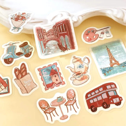 BGM Foil Flake Sticker Fragments of a Journey - Into the World - Flake Stickers