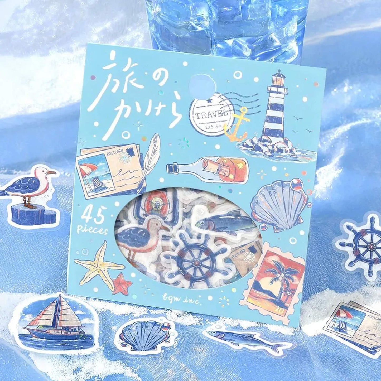 BGM Foil Flake Sticker Fragments of a Journey - To the Sea - Flake Stickers