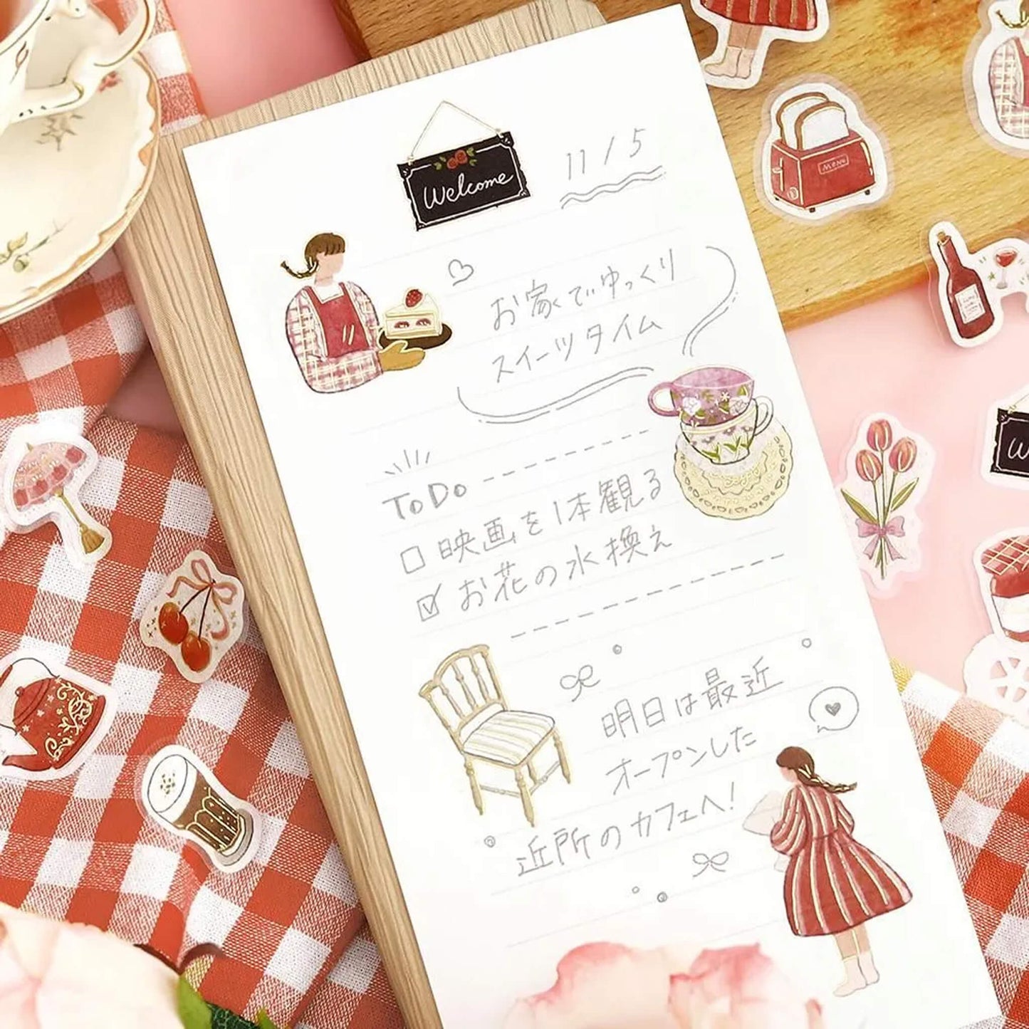 BGM Foil Flake Sticker Otome no Hitotoki - Me Time - Flake Stickers