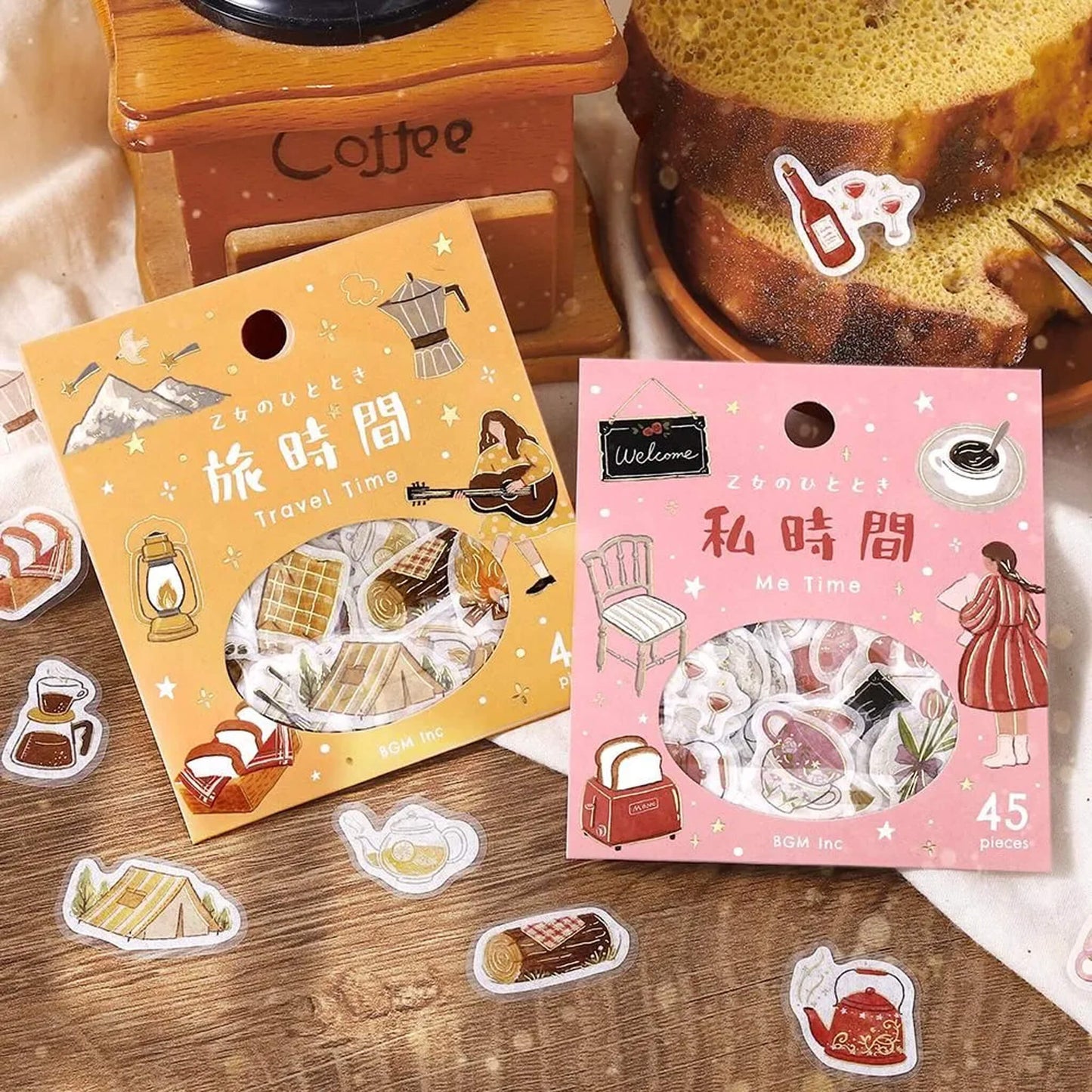 BGM Foil Flake Sticker Otome no Hitotoki - Me Time - Flake Stickers