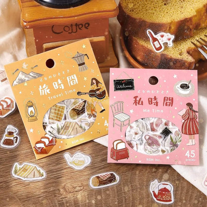 BGM Foil Flake Sticker Otome no Hitotoki - Me Time - Flake Stickers