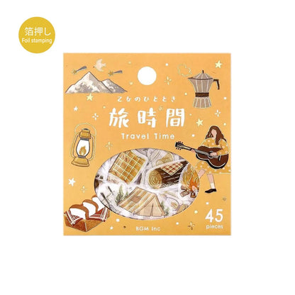 BGM Foil Flake Sticker Otome no Hitotoki - Travel Time - Flake Stickers