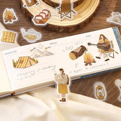 BGM Foil Flake Sticker Otome no Hitotoki - Travel Time - Flake Stickers