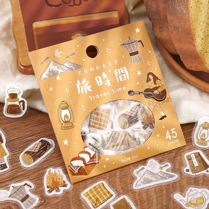 BGM Foil Flake Sticker Otome no Hitotoki - Travel Time - Flake Stickers