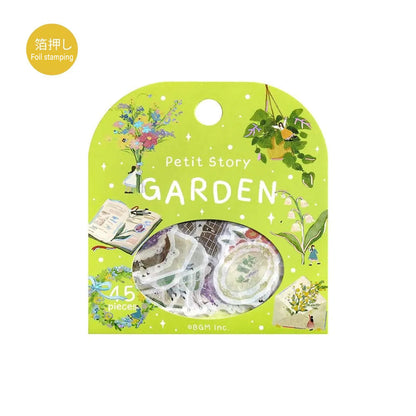 BGM Foil Flake Sticker Petit Story - Garden - Flake Stickers