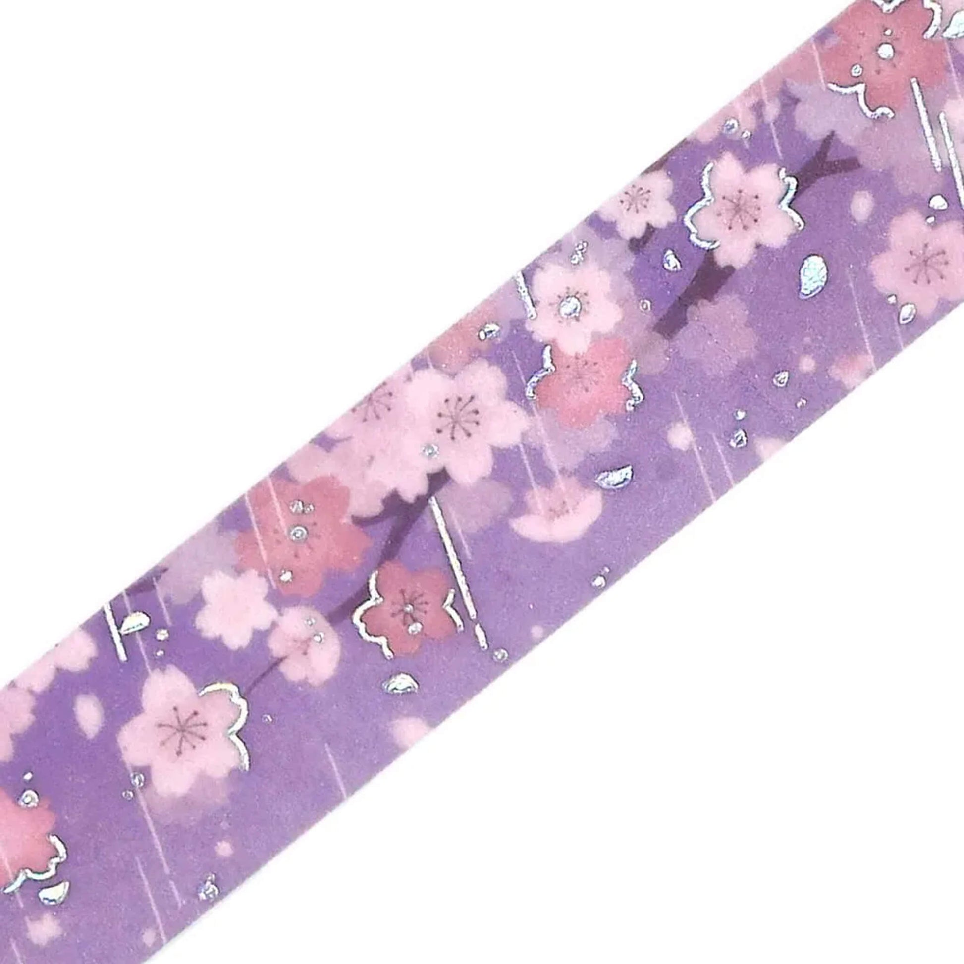 BGM Foil Washi Tape 2026 Sakura Limited - Sakura Nagashi [15mm Width] - Washi Tapes