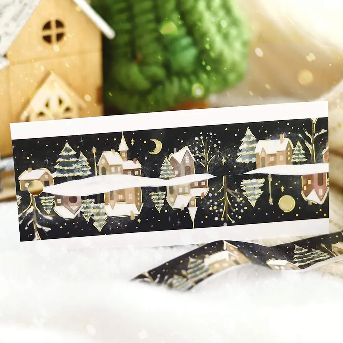 BGM Foil Washi Tape 2026 Winter Limited - A Snowy Night - Washi Tapes
