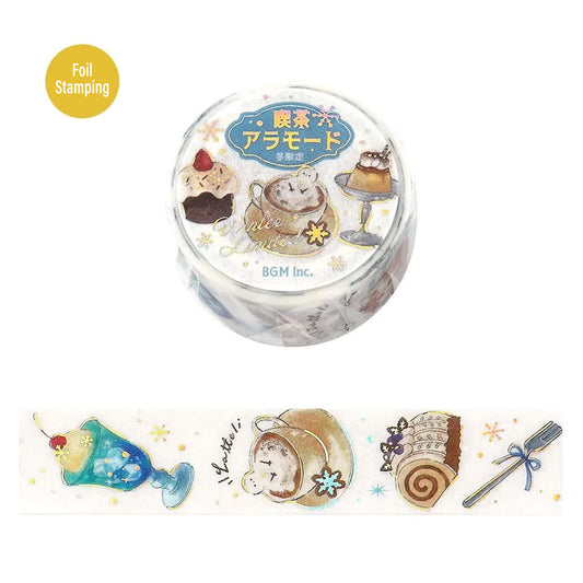 BGM Foil Washi Tape 2026 Winter Limited - Café à la Mode - Washi Tapes
