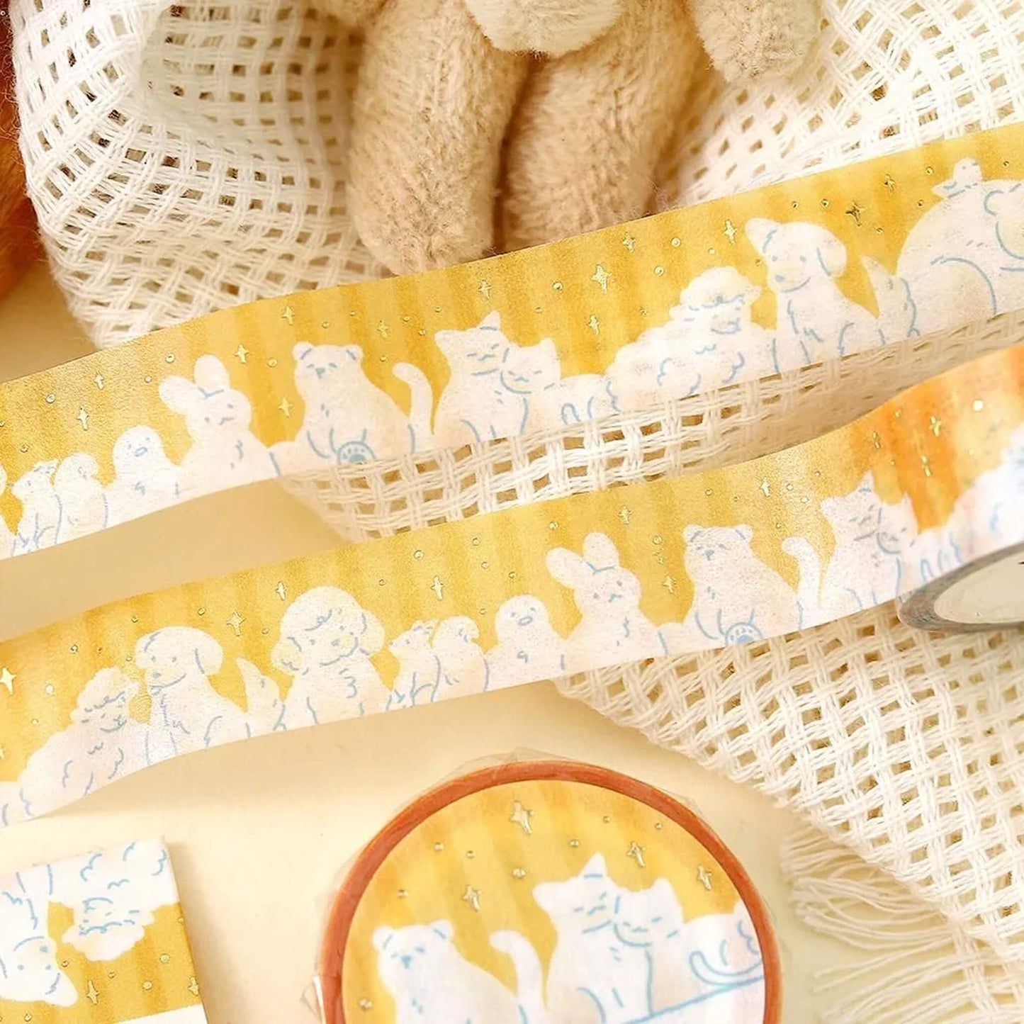 BGM Foil Washi Tape - Animal Day - Washi Tapes