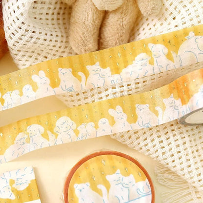 BGM Foil Washi Tape - Animal Day - Washi Tapes
