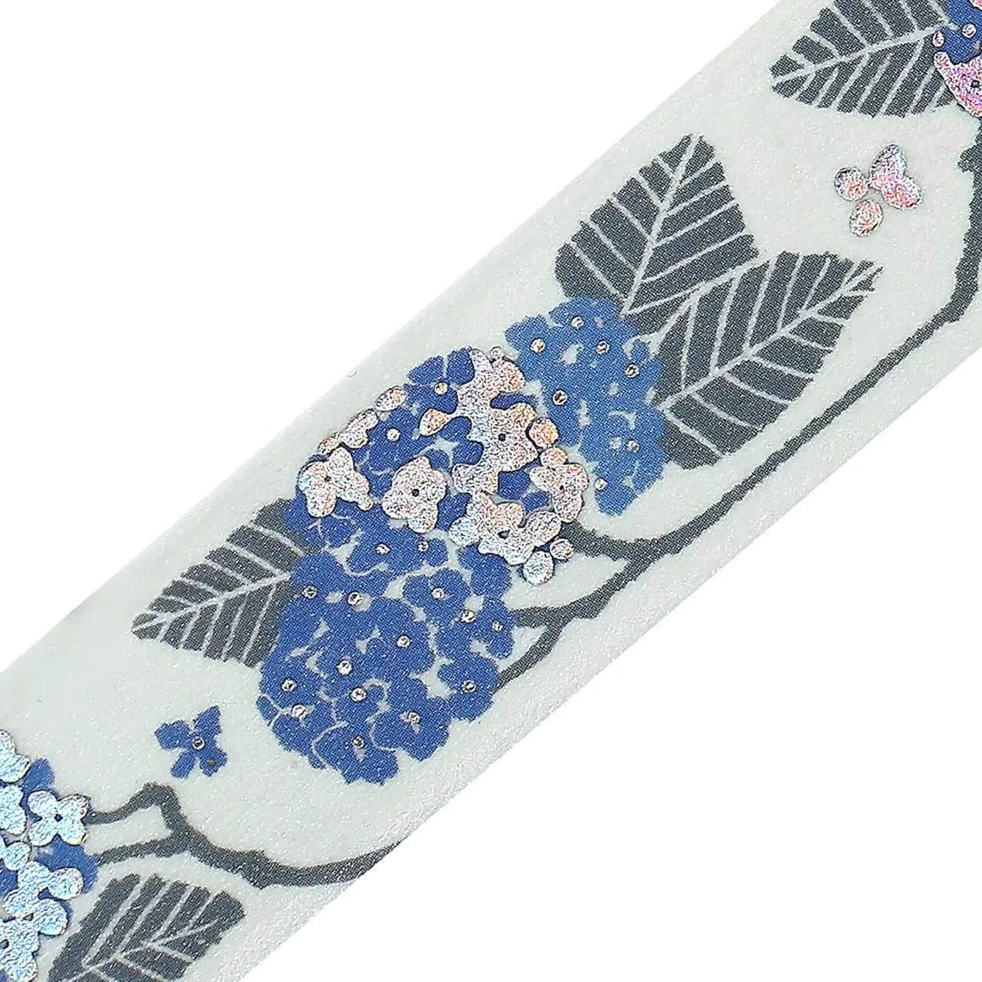 BGM Foil Washi Tape Botanical Notes - Hydrangea - Washi Tapes