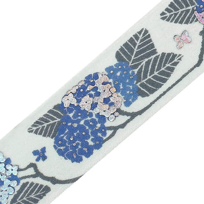 BGM Foil Washi Tape Botanical Notes - Hydrangea - Washi Tapes