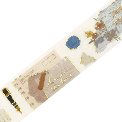 BGM Foil Washi Tape - Collage Fragments - Washi Tapes