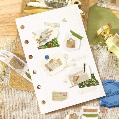BGM Foil Washi Tape - Collage Fragments - Washi Tapes