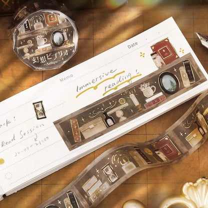 BGM Foil Washi Tape Fantasy Biblio - Antique - Washi Tapes