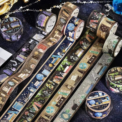 BGM Foil Washi Tape Fantasy Biblio - Antique - Washi Tapes