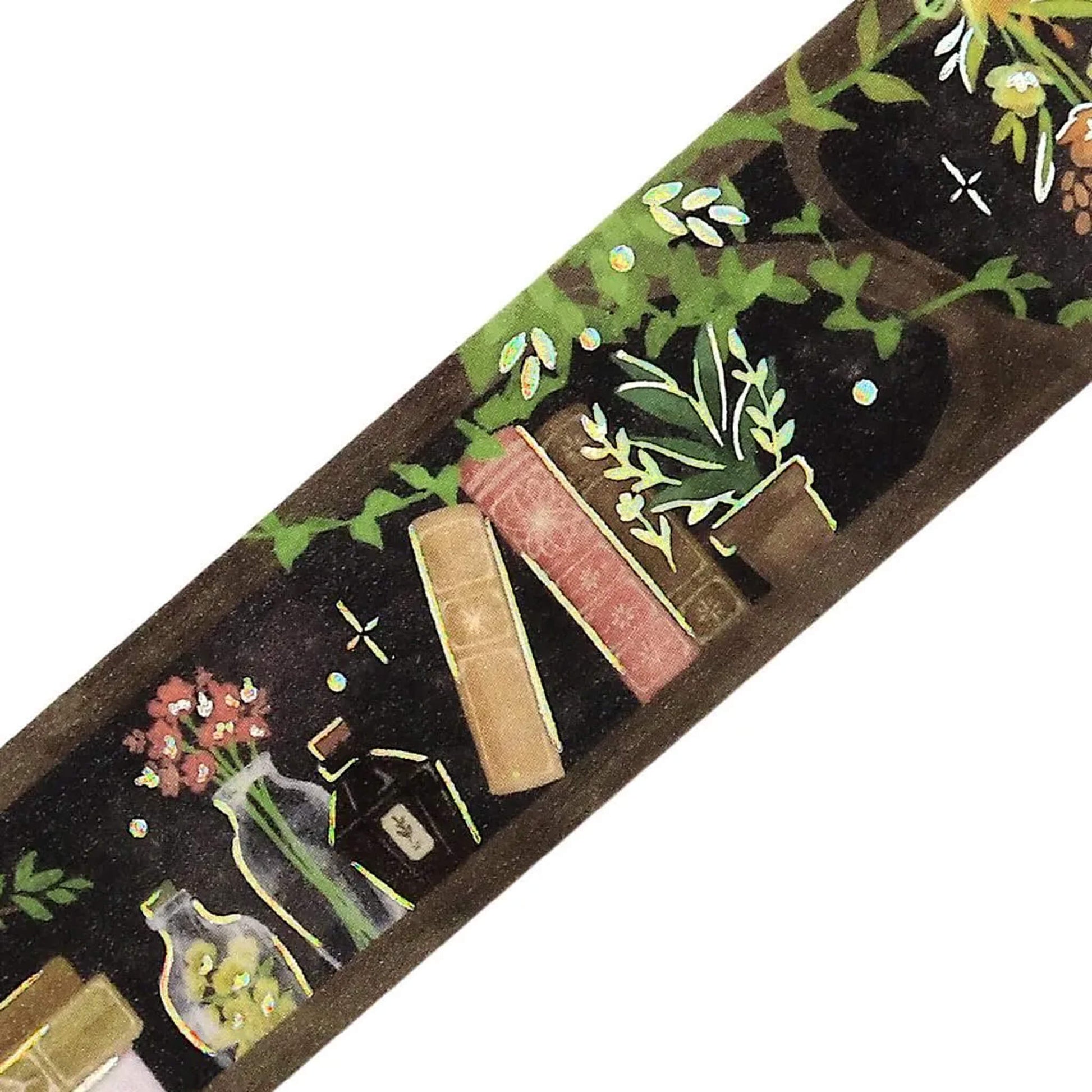 BGM Foil Washi Tape Fantasy Biblio - Botanical - Washi Tapes