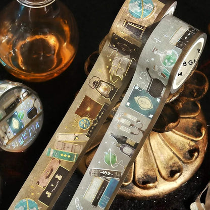 BGM Foil Washi Tape Fantasy Biblio - Grimoire - Washi Tapes