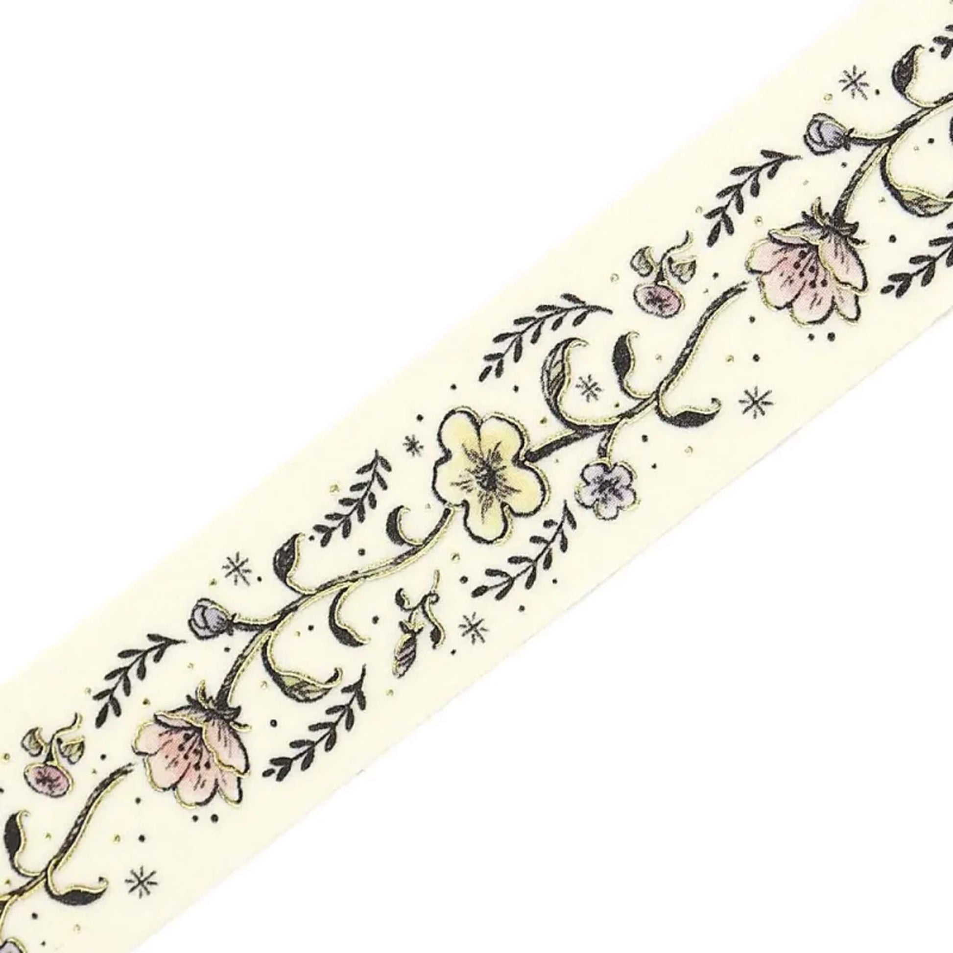 BGM Foil Washi Tape - Flower Sketch - Washi Tapes