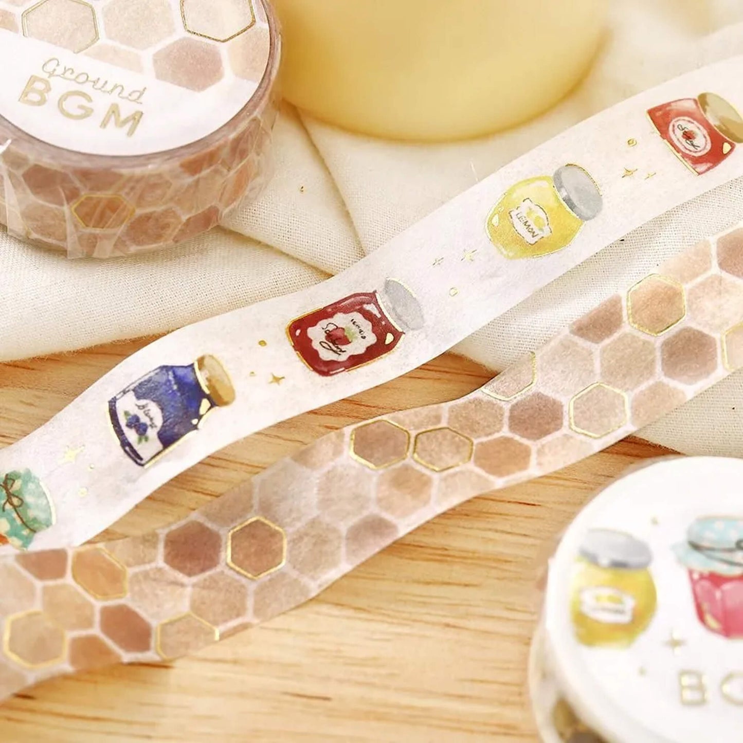 BGM Foil Washi Tape - Fruit Jam - Washi Tapes