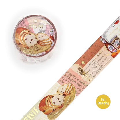 BGM Foil Washi Tape Invitation to Romance - Sweets - Washi Tapes