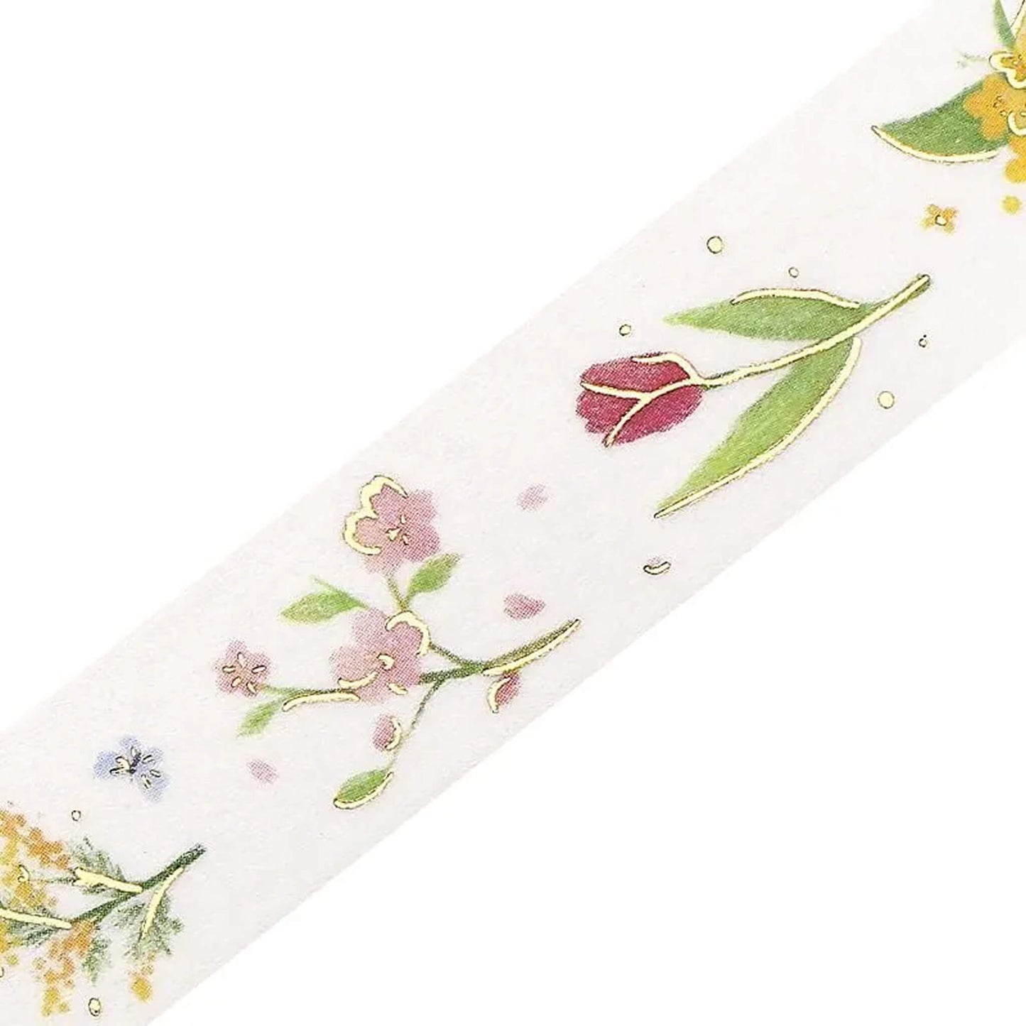 BGM Foil Washi Tape IPPAI - Bouquet - Washi Tapes