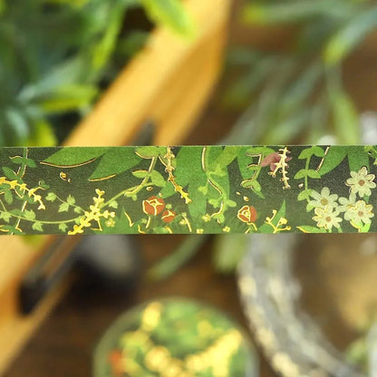 BGM Foil Washi Tape - Little Green Path - Washi Tapes