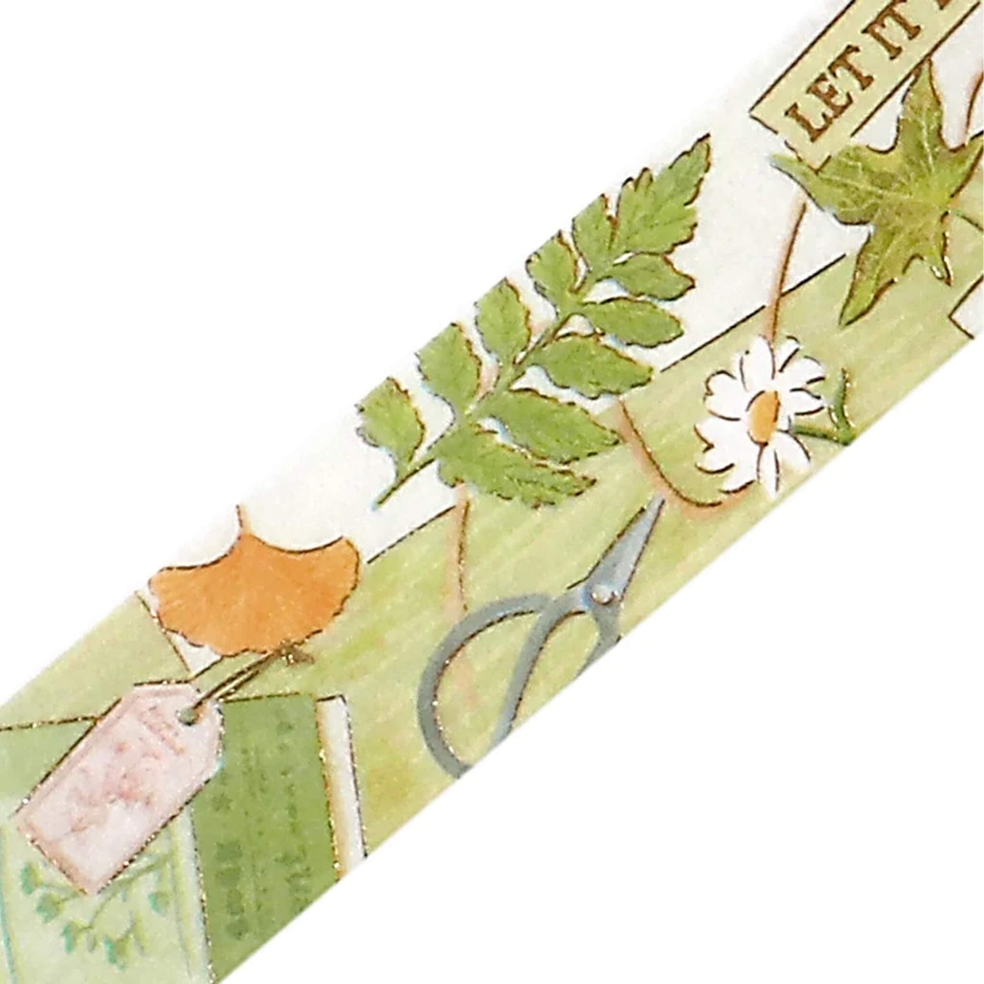 BGM Foil Washi Tape My Desk - Botanist - Washi Tapes