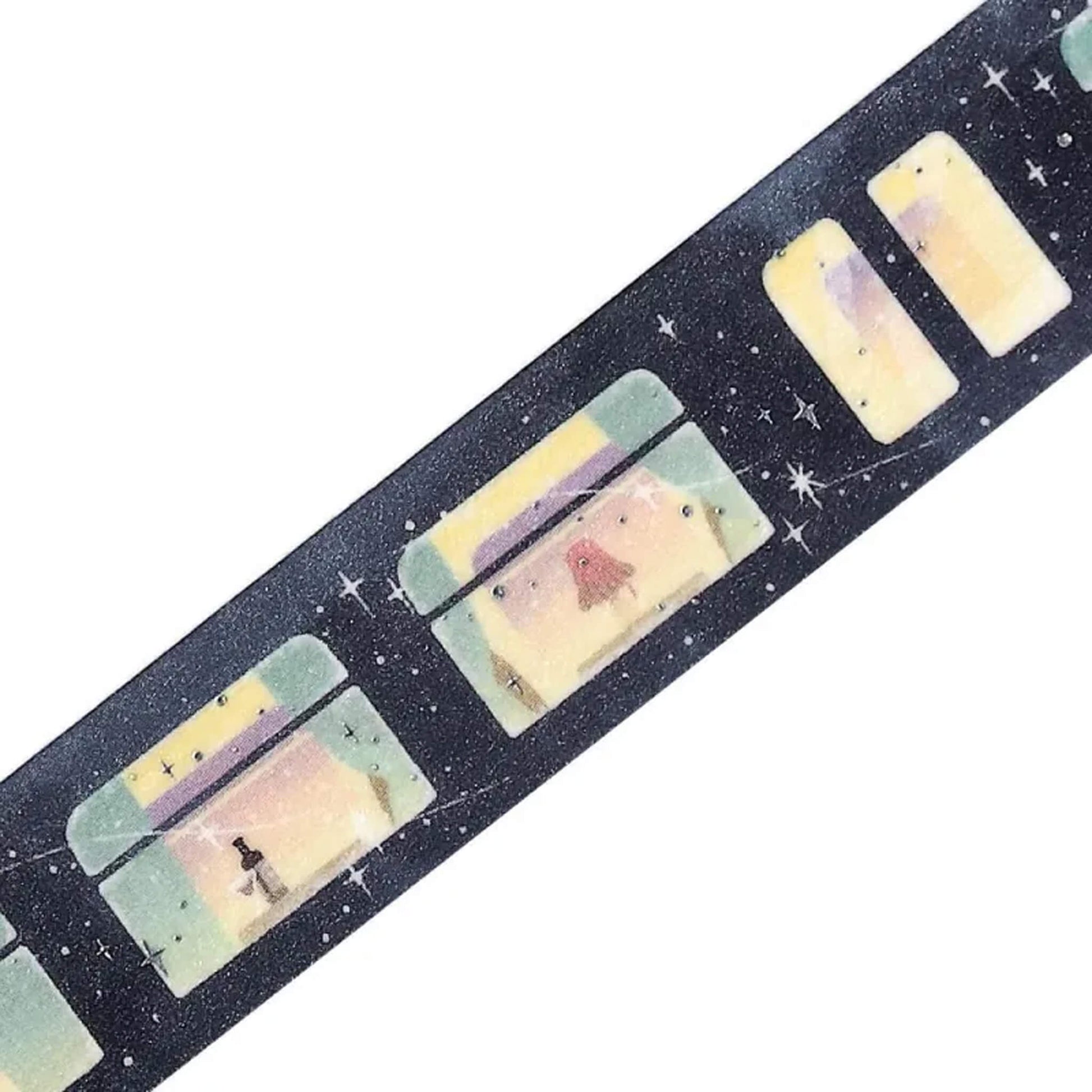 BGM Foil Washi Tape - Night Train Through the Stars - Washi Tapes