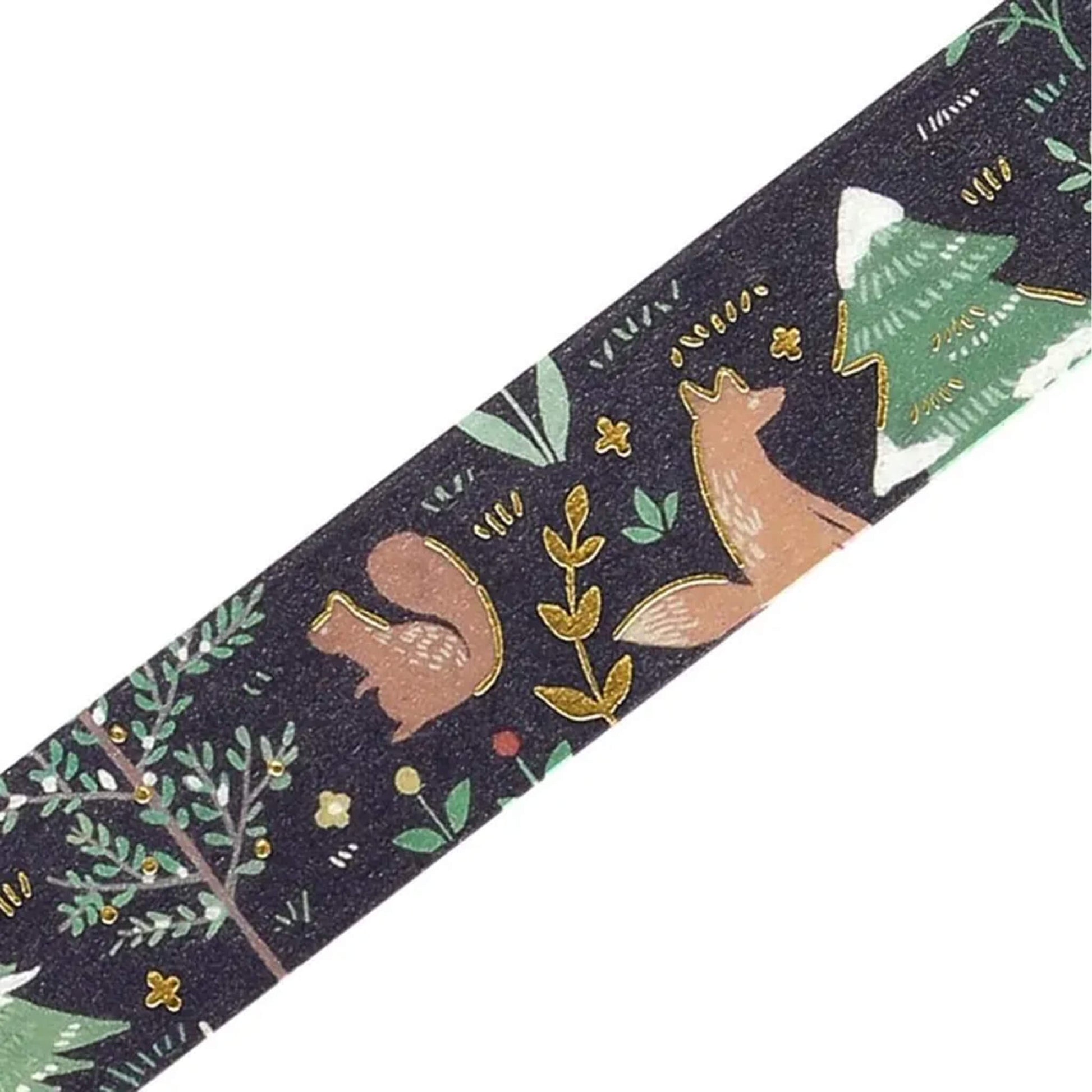 BGM Foil Washi Tape Nordic Forest - Moonlit Forest - Washi Tapes