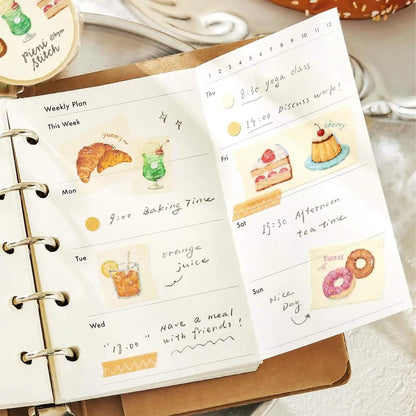 BGM Foil Washi Tape Pieni Stitch - Little Café - Washi Tapes