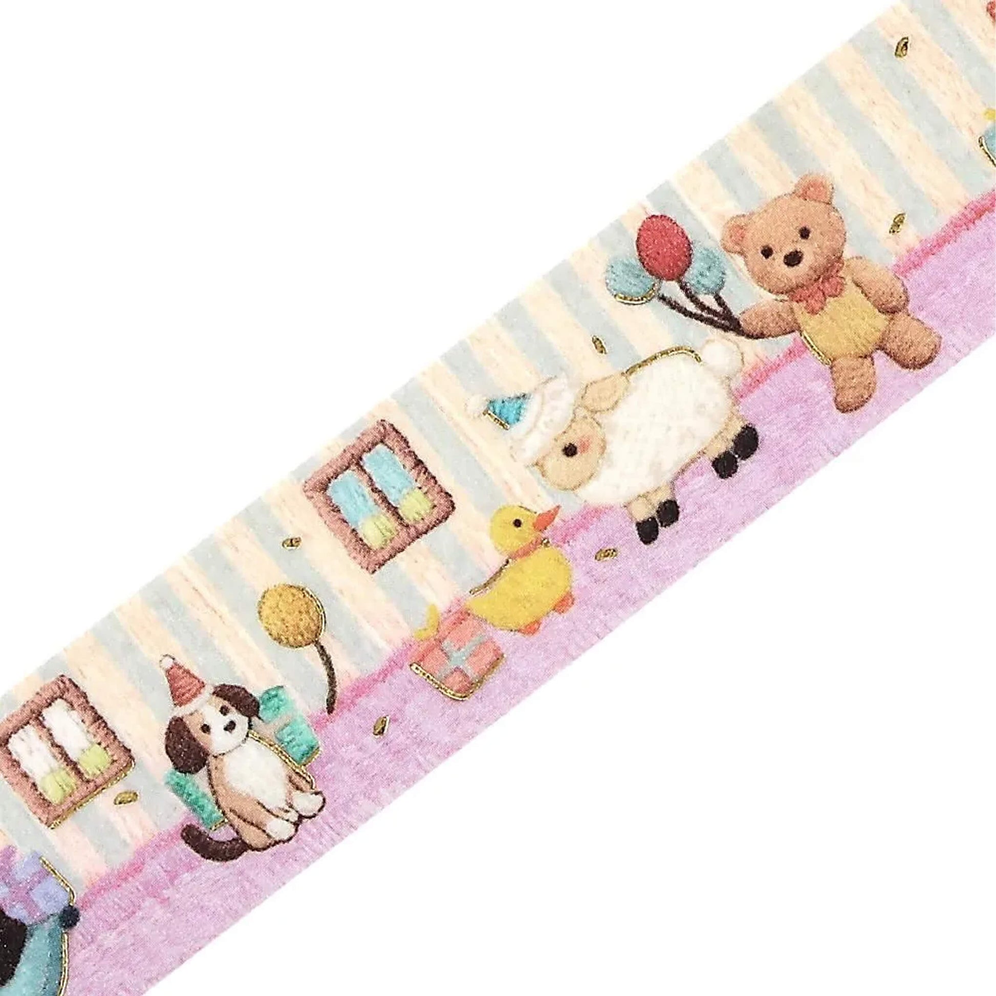 BGM Foil Washi Tape Pieni Stitch - Little Party - Washi Tapes
