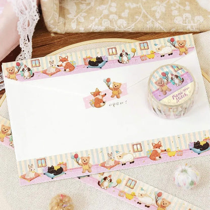 BGM Foil Washi Tape Pieni Stitch - Little Party - Washi Tapes