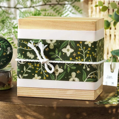 BGM Foil Washi Tape Pieni Stitch - Little Wildflowers - Washi Tapes