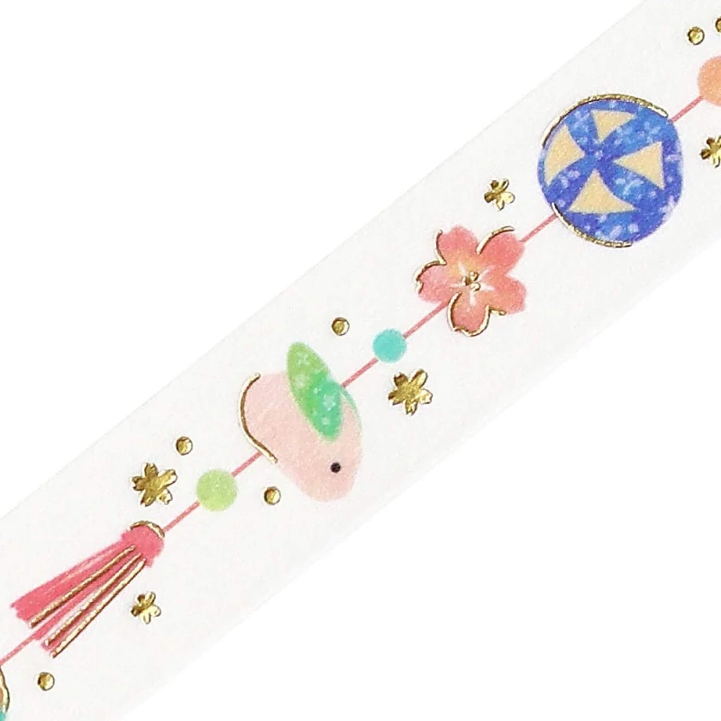 BGM Foil Washi Tape Sakura Limited Edition - Hanging Decoration - Washi Tapes